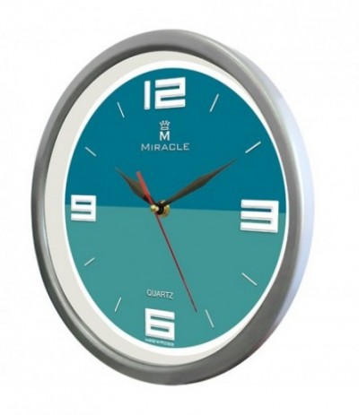Jam Dinding Miracle Minimalis Japan Style - Metallic Color MS28 WR032