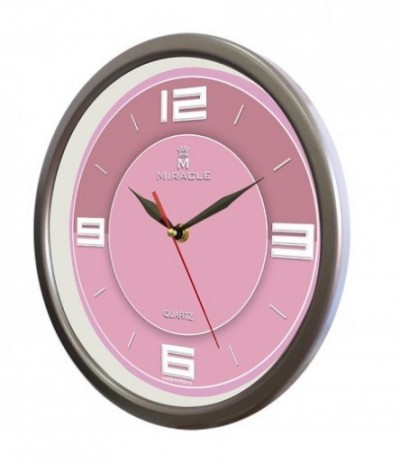 Jam Dinding Miracle Minimalis Japan Style - Metallic Color MS28 WR041