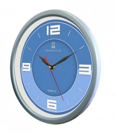 Jam Dinding Miracle Minimalis Japan Style - Metallic Color MS28 WR042