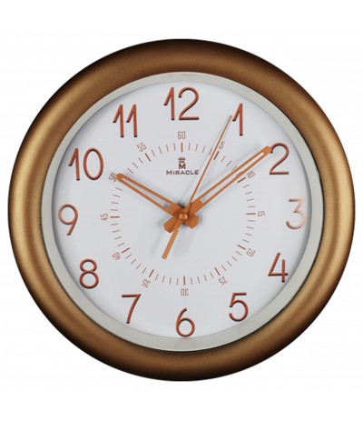 Jam Dinding Miracle Home Interior Dekor Rumah Elegant Classic MS29DS0401