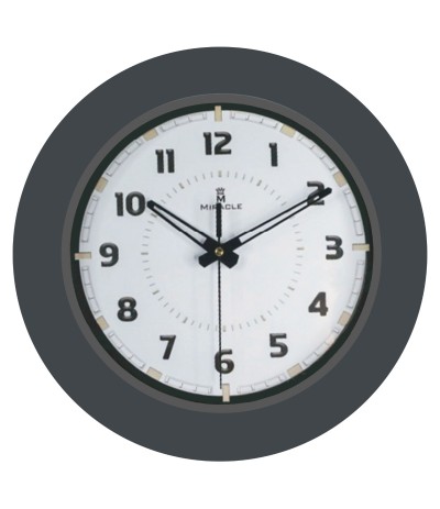Jam Dinding Miracle Beauty Contrast Dekorasi Rumah Simple Minimalis M30WR080